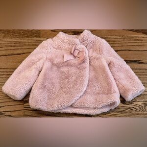 Mayoral Soft Pink Baby Jacket